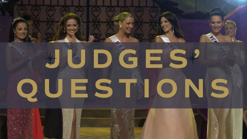 50th Mu - Top 5 Answer Judges' Questions! : Miss Universe