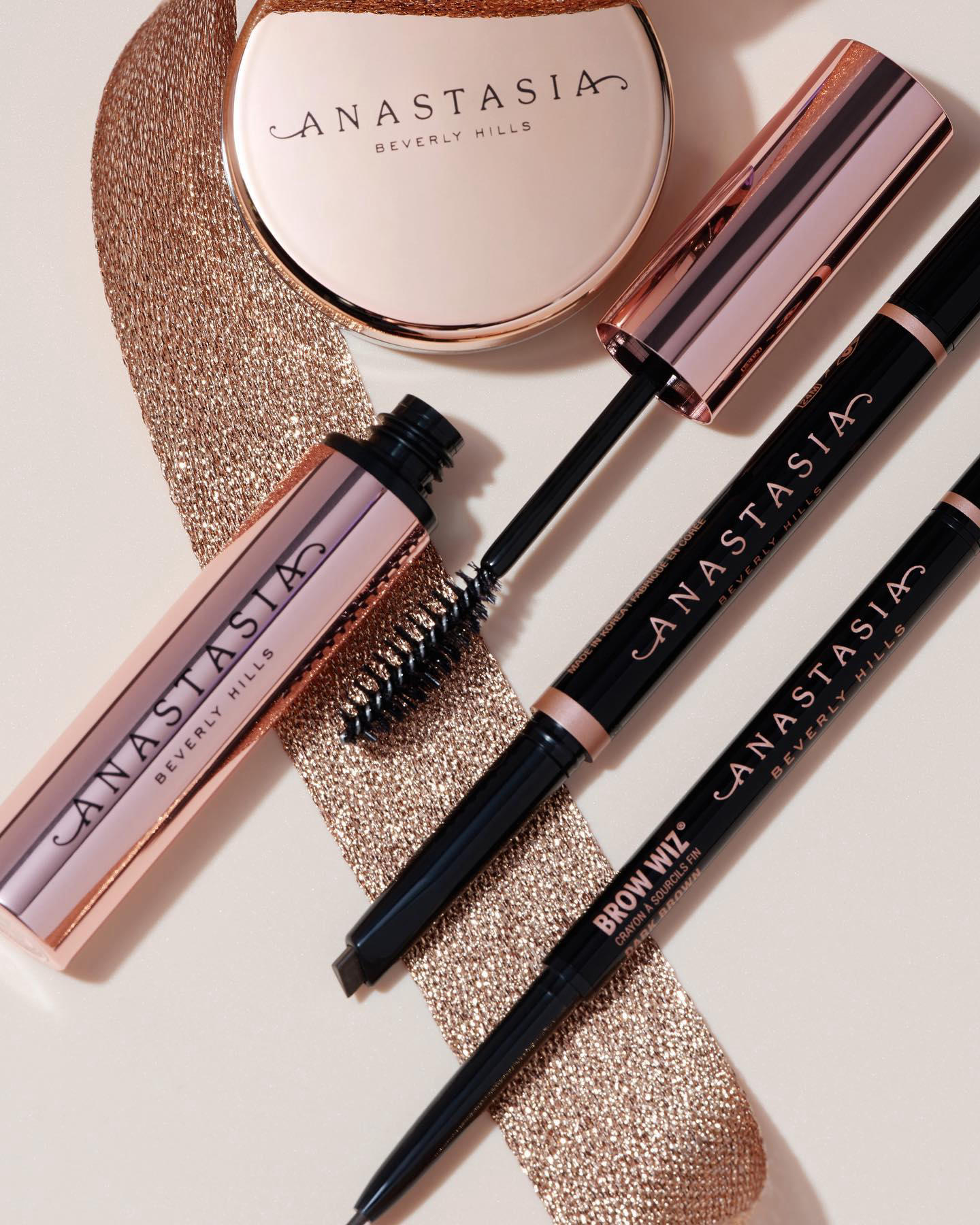 #anastasiasoare's go-to #ABHBrows  products for a fast, natural brow
