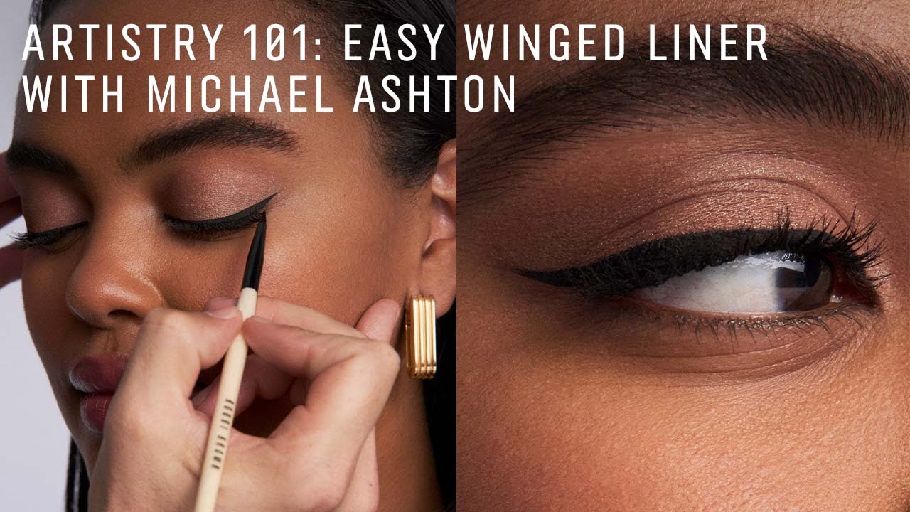 Easy Winged Liner Tutorial With Michael Ashton : Eye Makeup Tutorials : Bobbi Brown Cosmetics