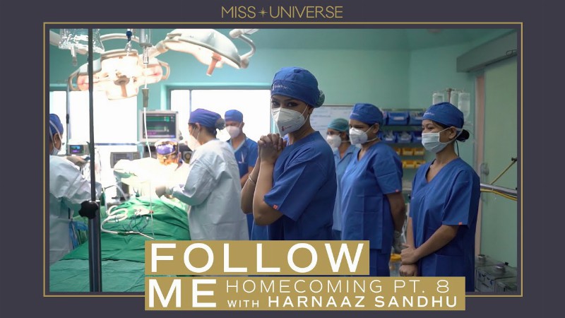 Follow Me: Harnaaz Sandhu Homecoming Part 8! : Miss Universe