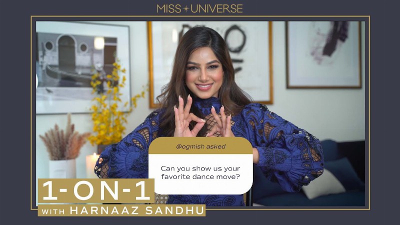 image 0 Harnaaz Sandhu Answers Your Fan Questions! : 1 On 1 : Miss Universe