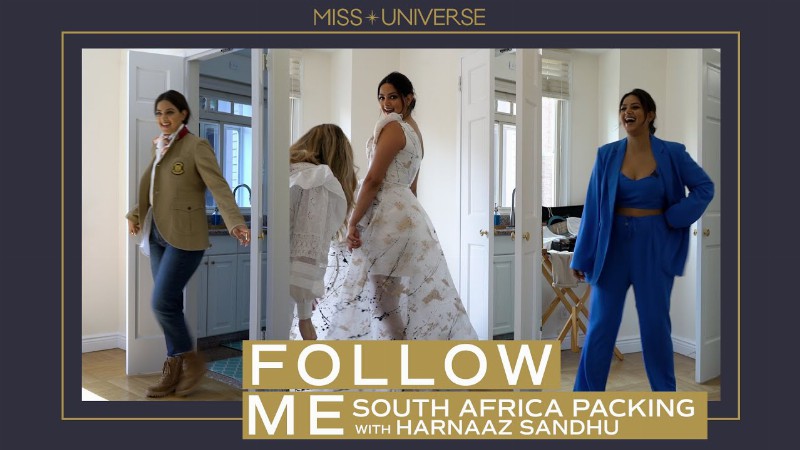 image 0 Harnaaz Sandhu Packs For South Africa : Follow Me : Miss Universe