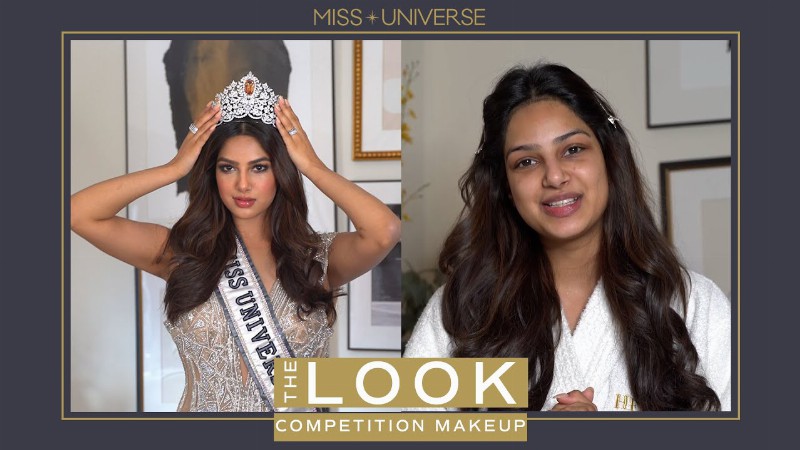 image 0 Harnaaz Sandhu Recreates Her Competition Make-up! : The Look : Miss Universe