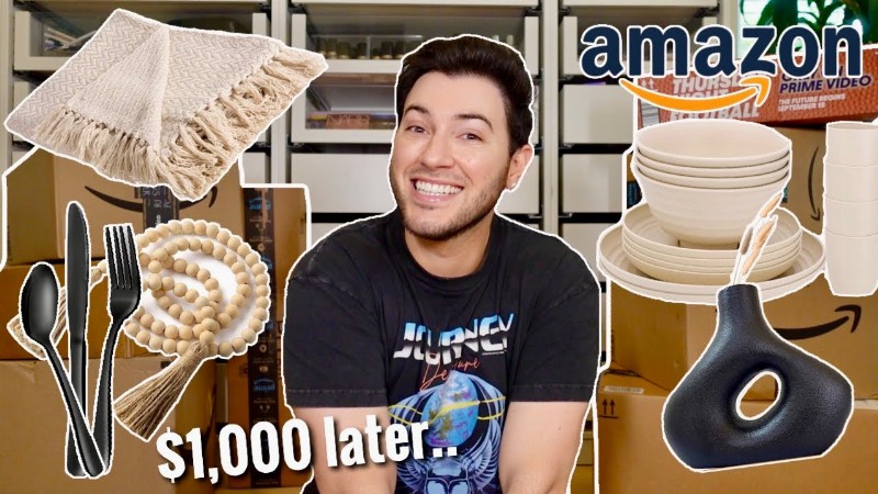 I Spent $1000 On Viral Amazon Home Decor! Worth The Hype?