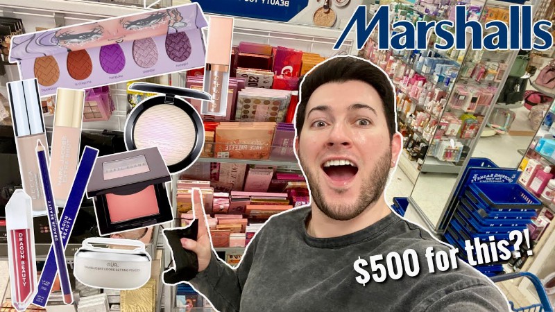 I Spent $500 On A Full Face Of Marshalls Makeup... So You Don't Have To