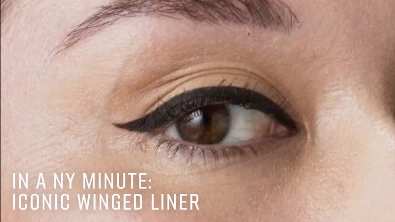 In A Ny Minute: Iconic Winged Liner
