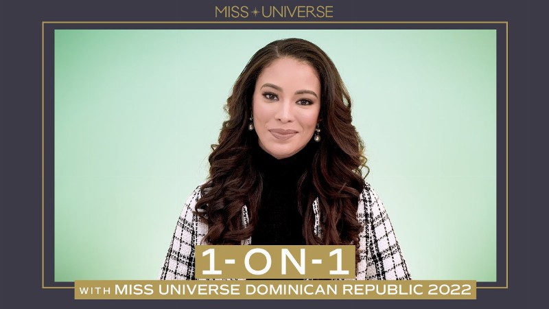 image 0 Miss Universe Dominican Republic Spills The Tea! : 1 On 1 : Miss Universe
