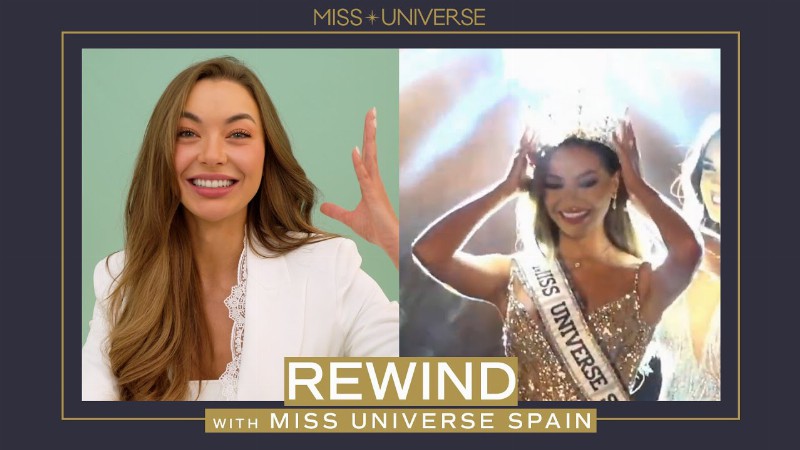 Miss Universe Spain Tears Up At Her Crowning Moment : Rewind : Miss Universe