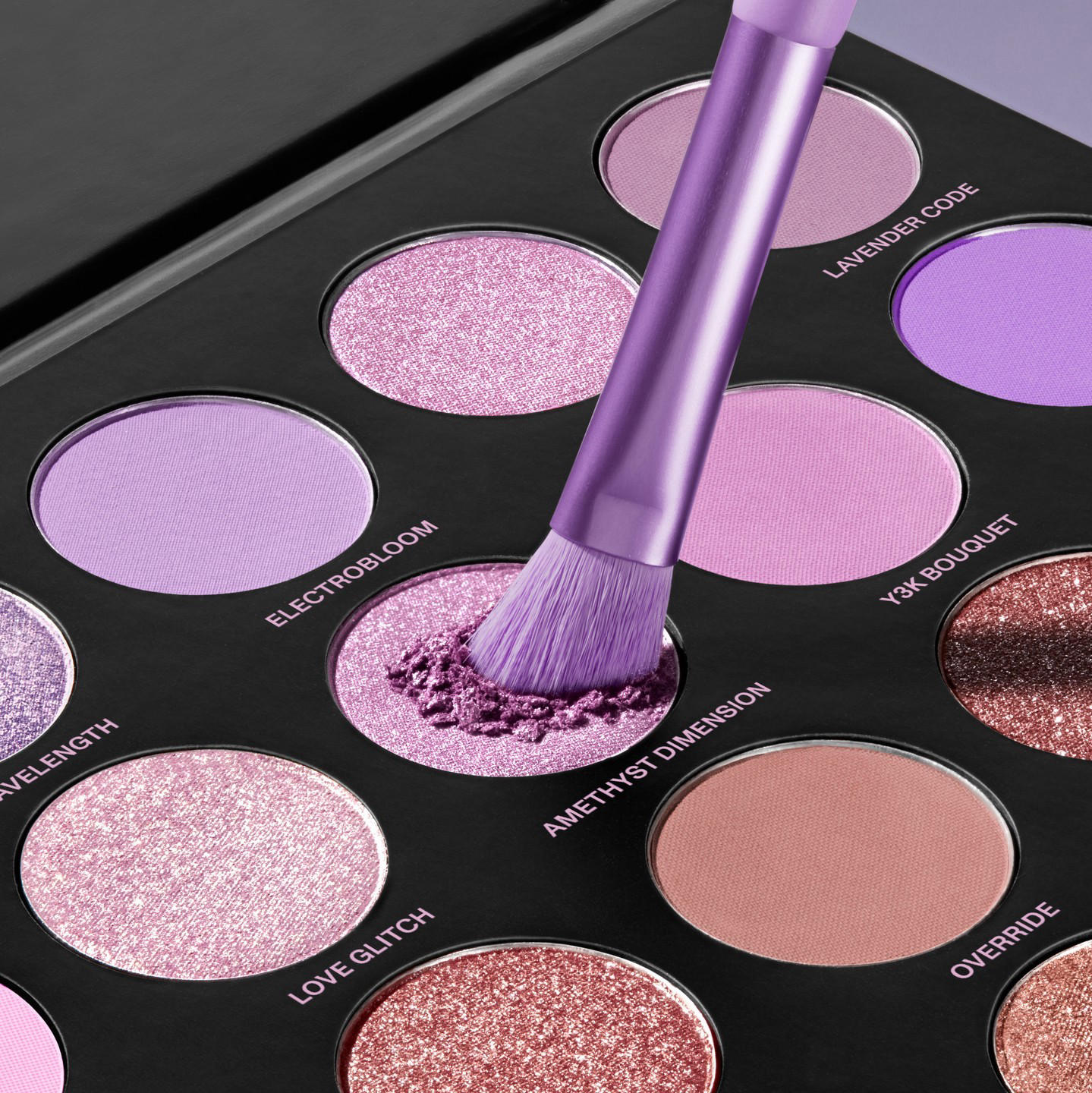 image  1 Morphe - Mesmerized by the shimmers in this 35L Ultralavender Artistry Palette ($27 USD)