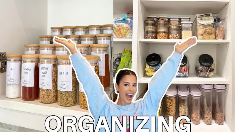 image 0 Organizing My Pantry & Kitchen : Extreme Cleaning!